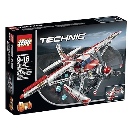 Lego Technic 42040 Fire Plane Building Kit