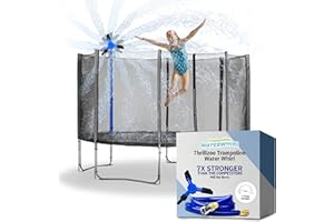 ThrillZoo Trampoline Sprinkler for Kids | Trampoline Accessories, Trampoline Sprayer, Outside Water Toys Sprinkler for Trampoline Water Sprinkler【WaterWhirl】