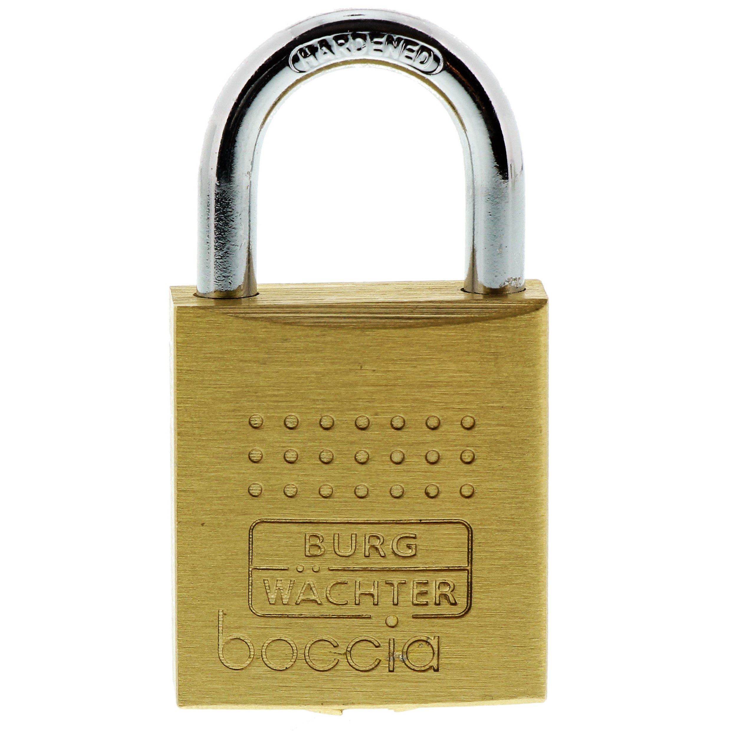 Burg-Wächter Boccia 450 30 SB Padlock, 5 mm Shackle Thickness, Pinch Protection, 2 Keys