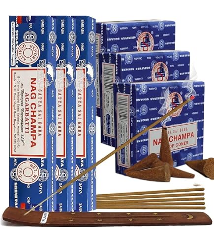 Amazon.com: Nag Champa Super Hit Incense Sticks & Holder Bundle