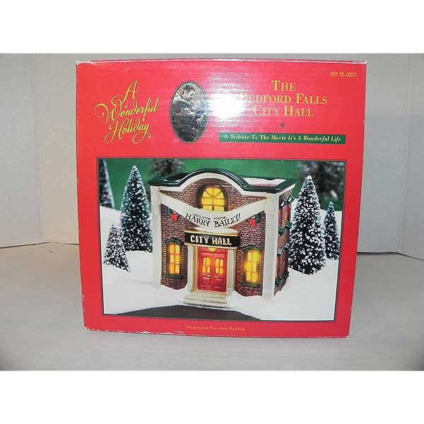Amazon.com: It's a Wonderful Life Illuminated Village Series II