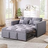 SumKea Pull Out Couch 3 in 1 Sleeper Loveseat