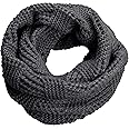 NEOSAN Women's Men Thick Winter Knitted Infinity Circle Loop Scarf