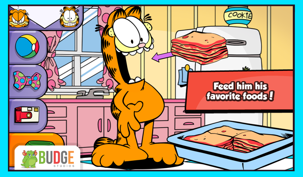 Garfield Living Large Game for Kids Appstore for Android