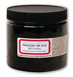 Jacquard Procion MX Tie Dye Powder Fuchsia, 8 Ounce