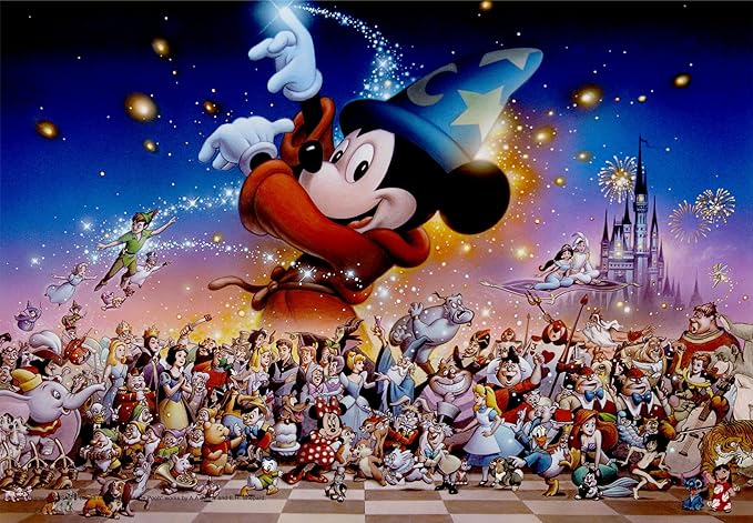 500ピース ジグソーパズル ディズニー Mickey S Party ぎゅっとシリーズ ステンドアート 25x36cm ジグソーパズル おもちゃ Amazon