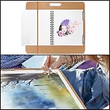 Kurtzy Large Artist Sketch Board 66 x 58.3 cm Wooden Clipboard with Handle view 7
