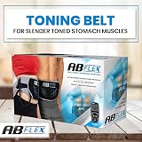 ABFLEX Ab Toning Belt and Ab Stimulator with Remote 99 Levels 10 Workouts view 2