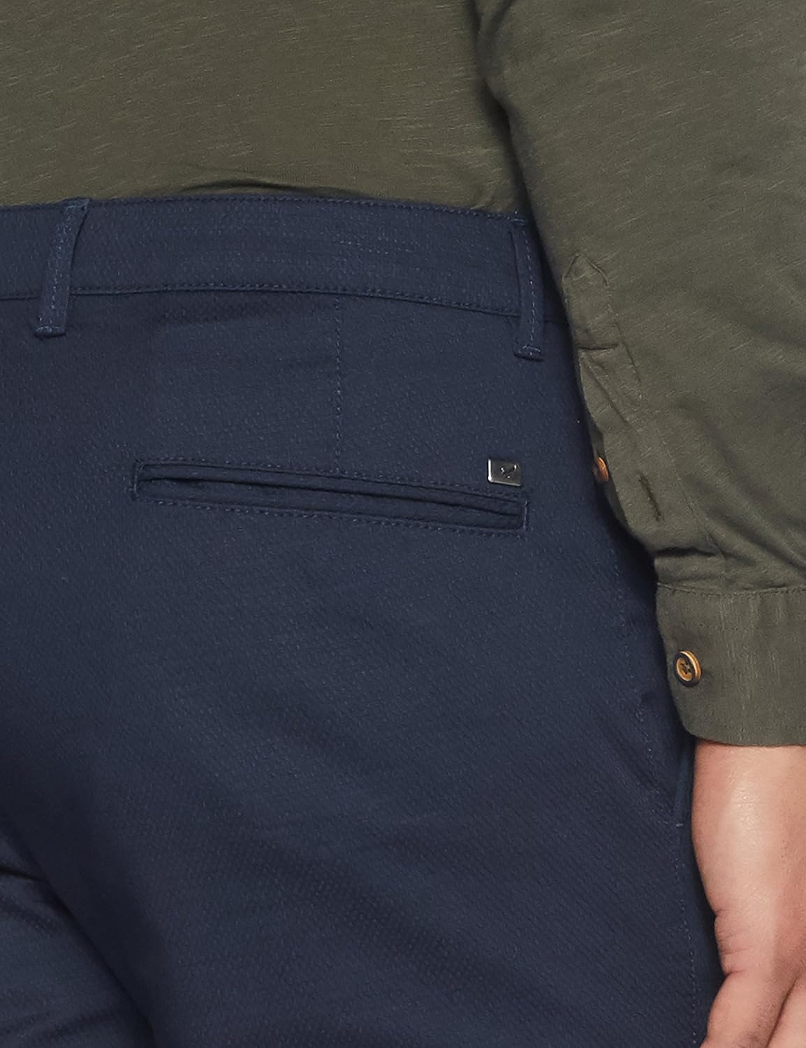 blackberrys men's slim fit formal trousers