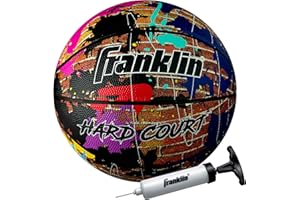 FRANKLIN SPORTS Franklin Indoor/Outdoor Hard Court Basketball, Official Size - 1 Each