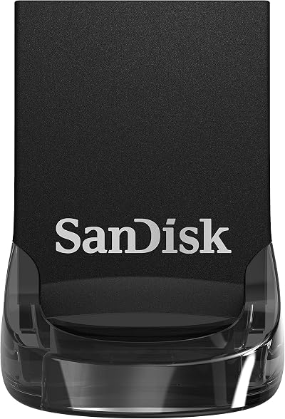 SanDisk Ultra Fit 512GB USB Type-A Flash Drive USB 3.2 400MB/s RescuePRO
