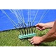 BACKYARD BLAST Soaker Sprinkler - Wire Inserts in Each Tube to Direct Water Stream
