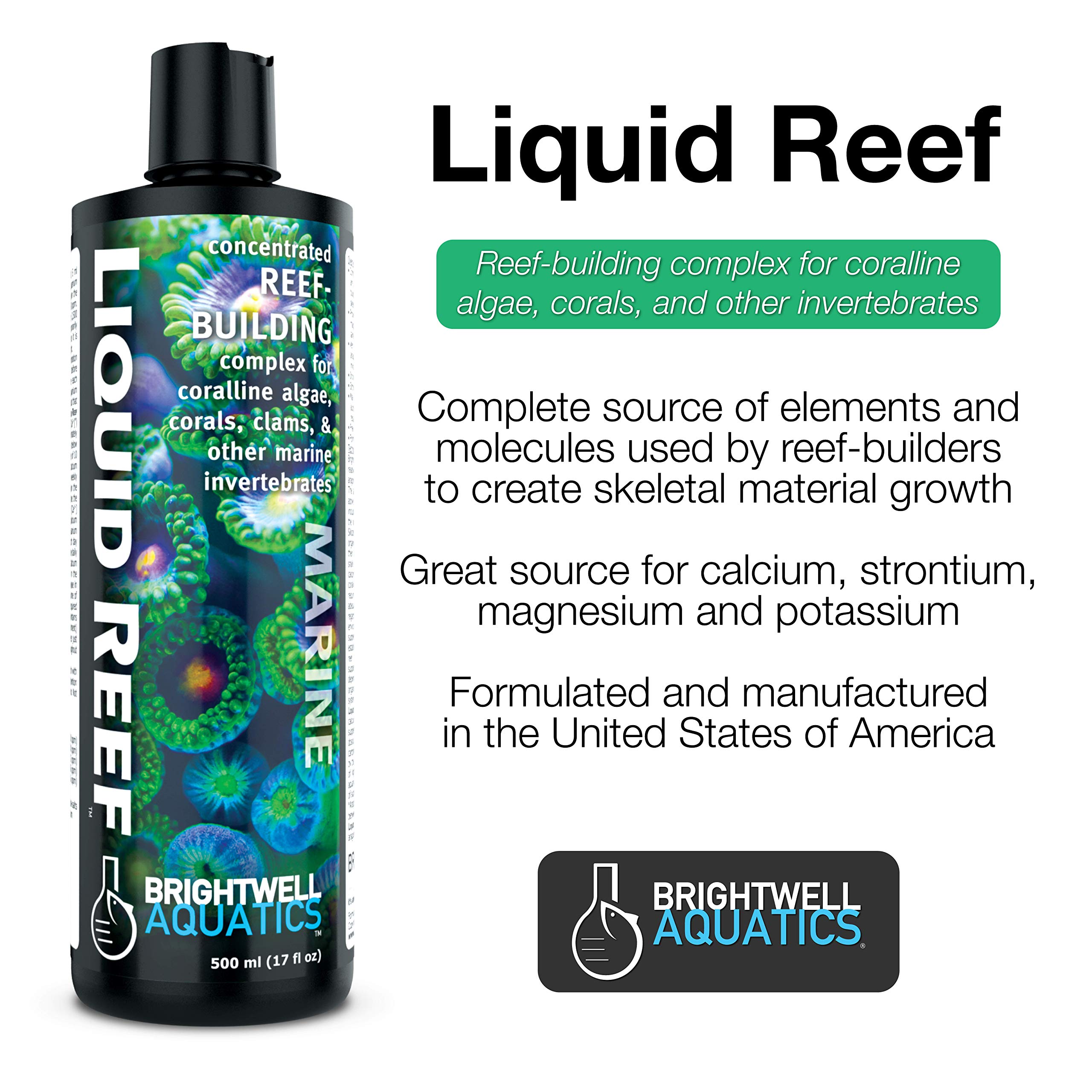 thumbnail image 2 of Reef Nutrition RGComplete Micro Algae Blend Concentrate (32 Oz) - Premium Reef Supplement 2 of 3