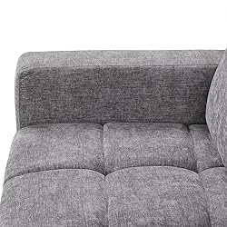 AYOUZ 89" L-Shape Convertible Sleeper Sectional
