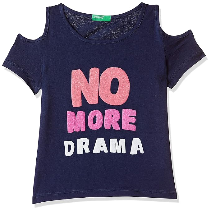Baby Girls Plain Regular fit T-Shirt