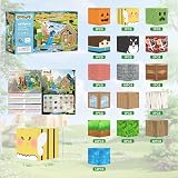 Hishoptoy 108P Magnetic Building Blocks Country House Nature Educational Toy view 2