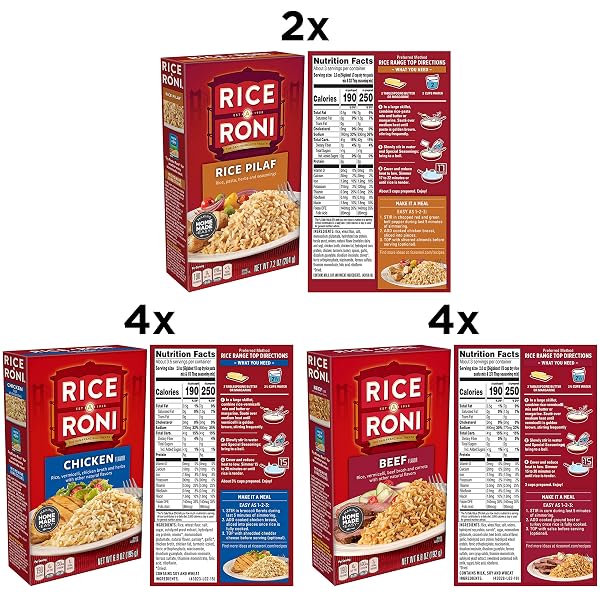 RICE-A-RONI DINNER CLASSICS VARIETY PACK, 10 PIECE ASSORTMENT