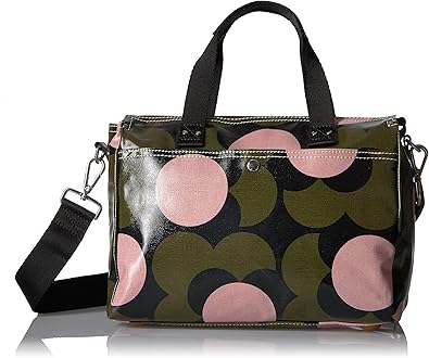 orla kiely small zip messenger bag
