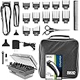 WAHL Lithium Pro Cordless Haircut & Touch Up Kit With Case, 23 Pieces