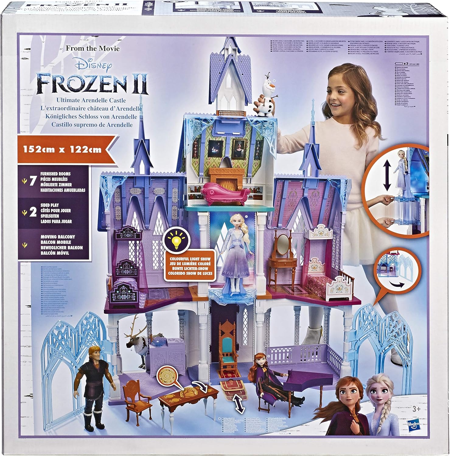 frozen 2 folding castle