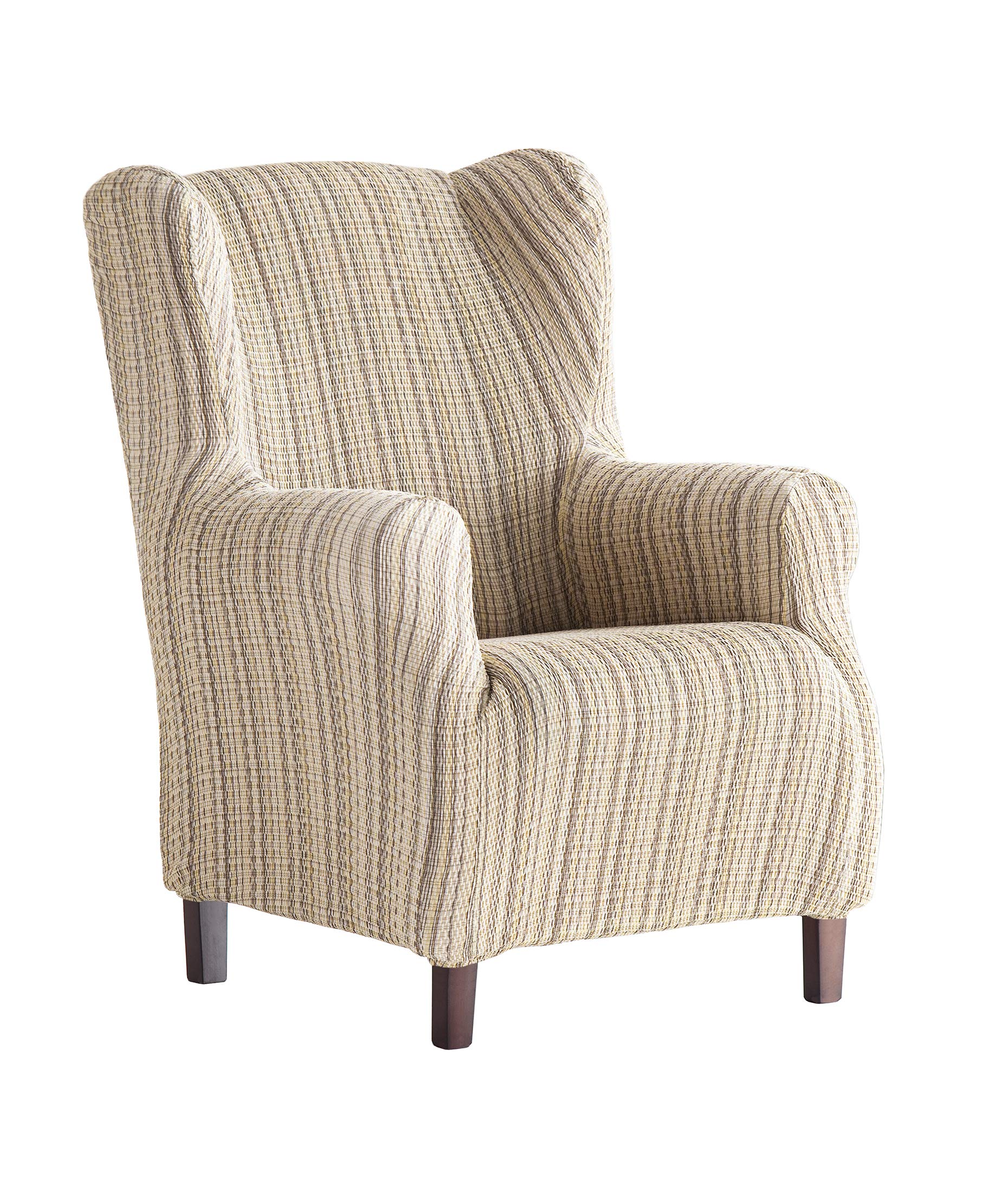 Martina Home Haber Elastic Armchair Cover Wing Chair 33x42x8 cm beige