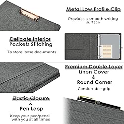 EYROZILL 3 Ring Binder 2 Inch, Binder for Letter