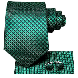 Hi-Tie 3 Pcs Gift Box Mens Tie Set Necktie with