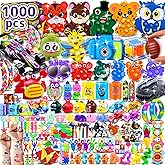 1000 PCS Party Favors for Kids, Bulk Fidget Toys,Goodie Bags Stuffers, Treasure Box Toy for Classroom Prizes, Birthday Gifts, Stocking Pinata Filler Stuffers