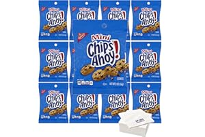 BAY AREA MARKETPLACE Chips Ahoy Mini Chocolate Chip Cookies, 2oz Pouches, Pack of 12