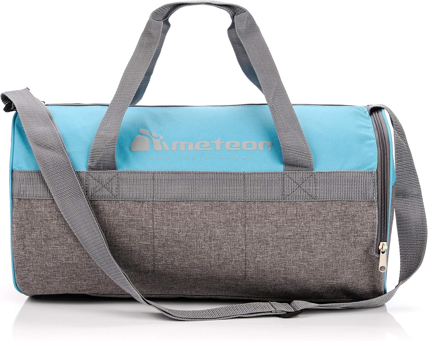 meteor Gym Duffel Cabin Holdall Bag, Lightweight Sports Luggage with Shoe Compartment, Shoulder Strap - Image 3