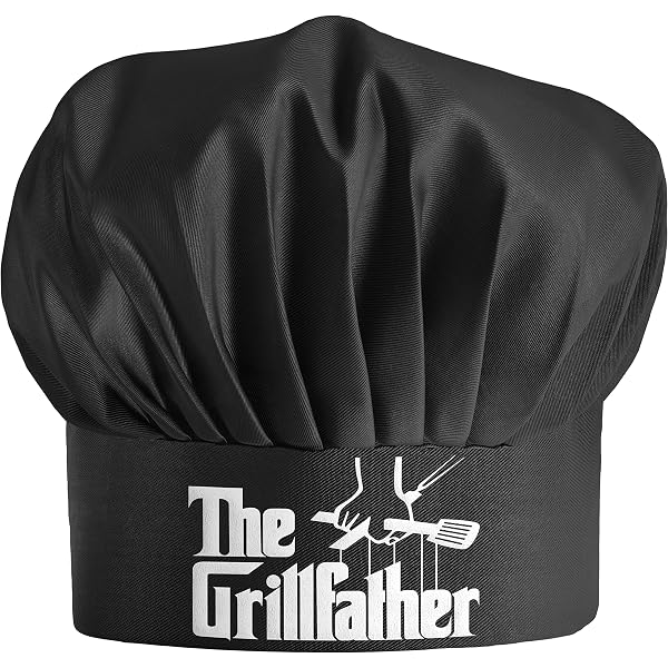 Tablier De Chef Personnalisé Avec Toque - Nom Customisé, 2 Poches, Taille Unique Réglable
