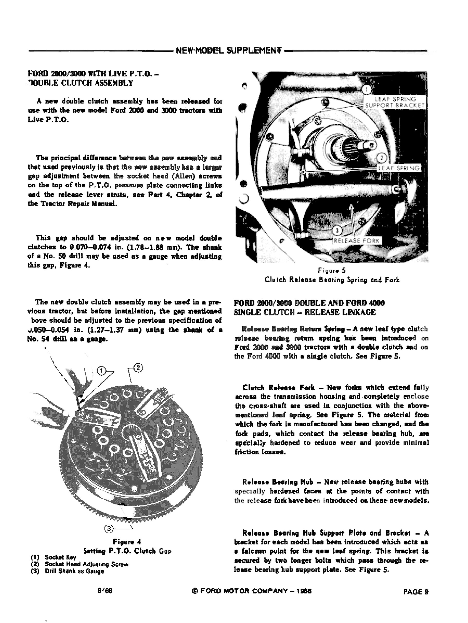 Ford Tractor Series 2000, 3000, 4000, 5000, 3400, 3500, 3550, 4400, 4500,  5500, 5550 Service Manual: FORD: 0763616420067: Amazon.com: Books