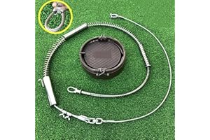 BUAKAW-X 𝗛𝘂𝗻𝘁𝗶𝗻𝗴 𝗧𝗿𝗮 𝗔𝗻𝗶𝗺𝗮𝗹 𝗧𝗿𝗮 Spring Tra High Sensitivity High Strength Easy Setup Two Sections of high Strength Spring with high Strength Wire Rope tra