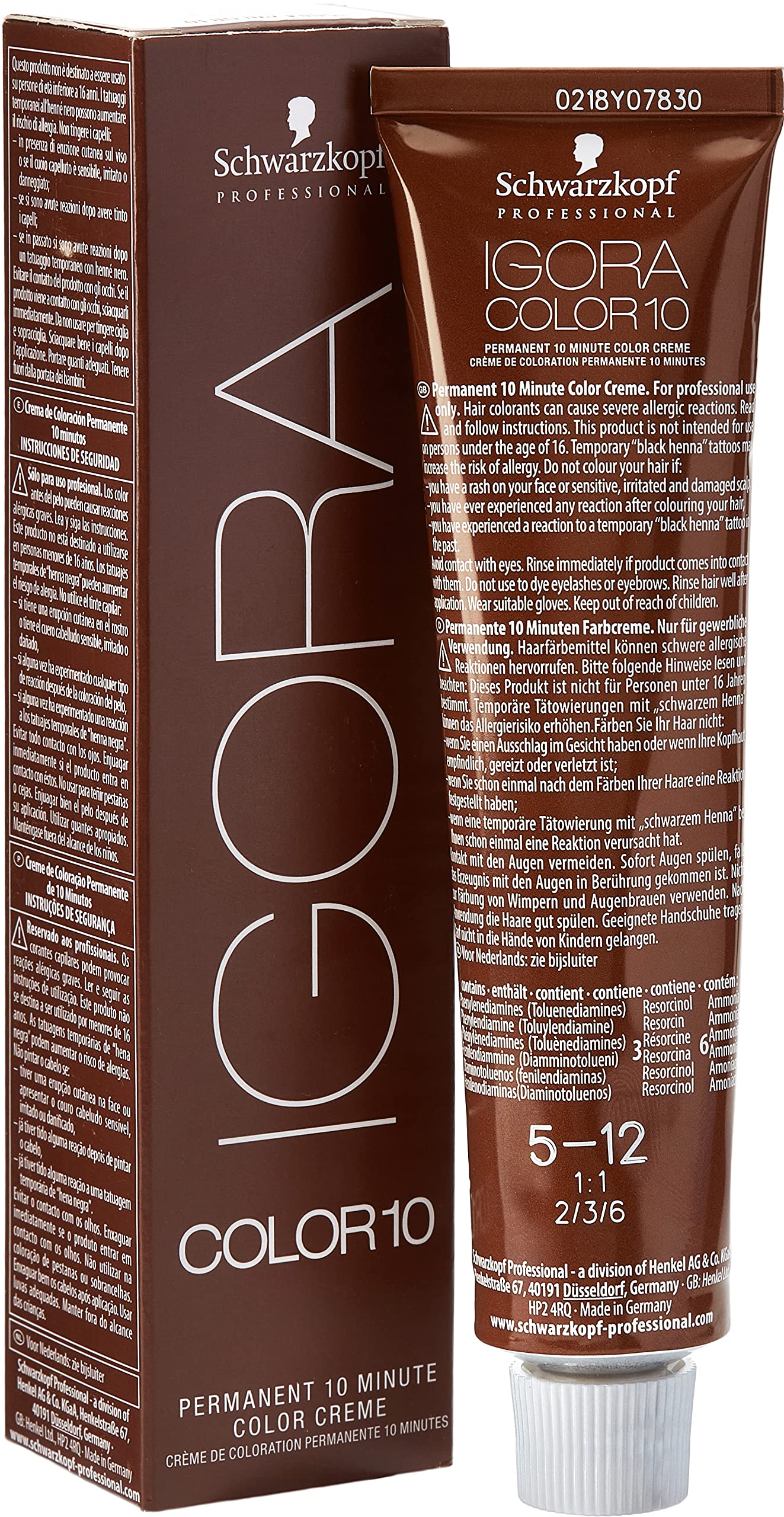 Schwarzkopf IG Color 10 5-12 60ml