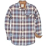 Dubinik® Mens Flannel Shirts Long Sleeve Flannel