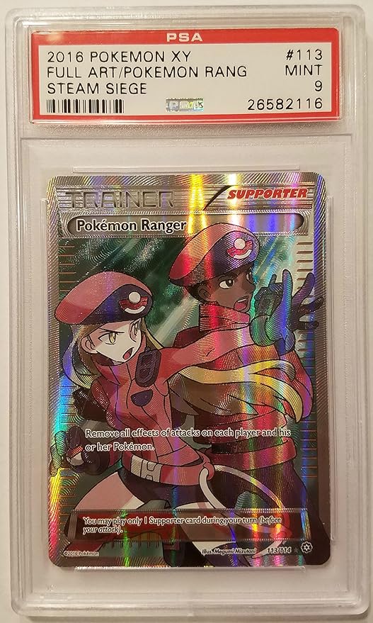 Amazon ポケモンカード ポケモンranger 113 114 蒸気siege Psa 9ミント トレカ 通販