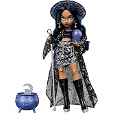 Monster High Doll, Moonspell Magic Claire de Luna | Clairvoyant Witch in Blue Clothes with Cauldron Surprise &amp; Accessories like Crystal Ball, Hat &amp; Spellbook