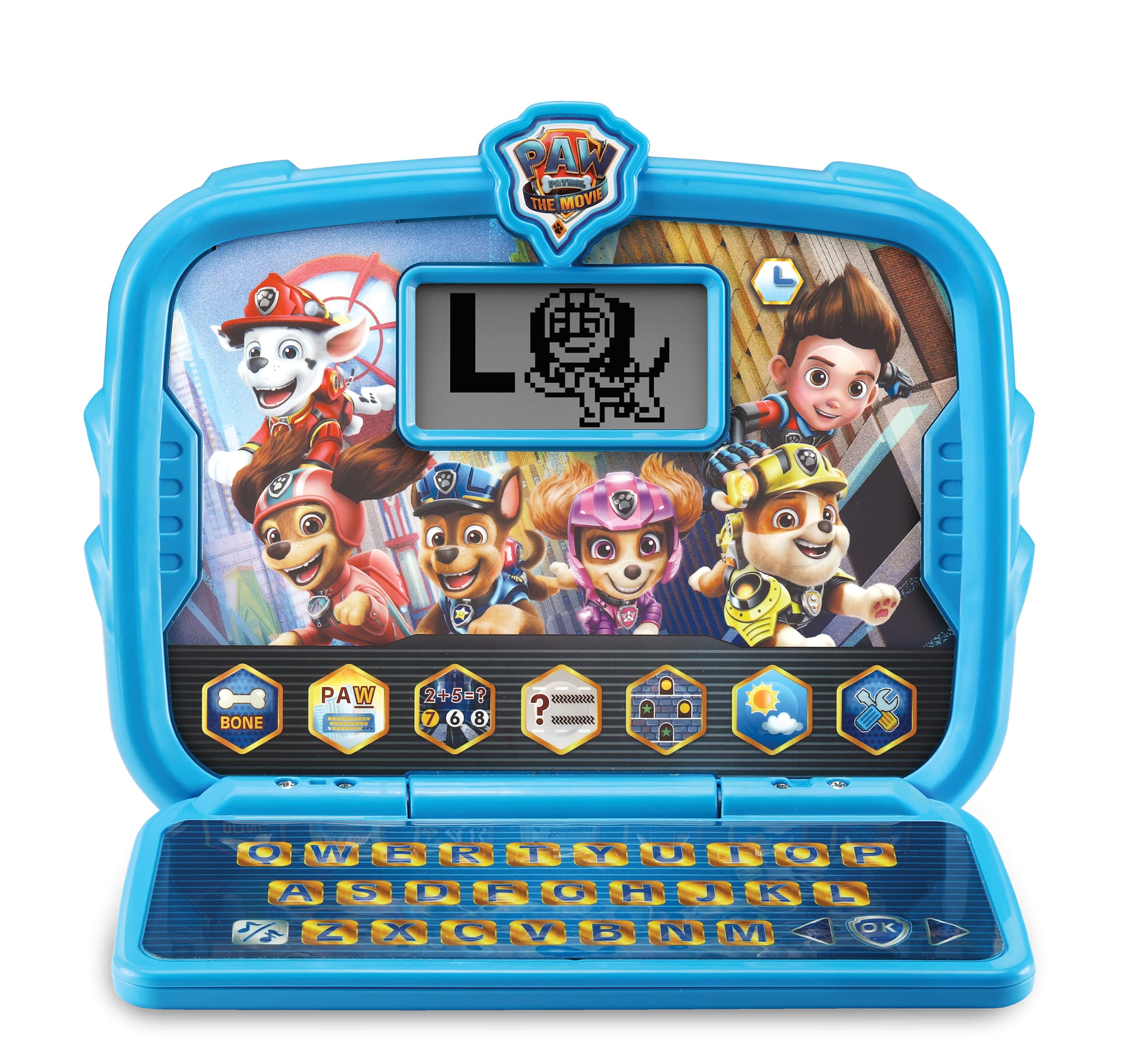 VTech PAW Patrol: The Movie: Learning Tab-Top, Preschool Interactive Toy with Letters, Phonics and Spelling, Educational Toy with 6 Learning Games, Electronic Toys for Kids, Roleplay for Children, 3+