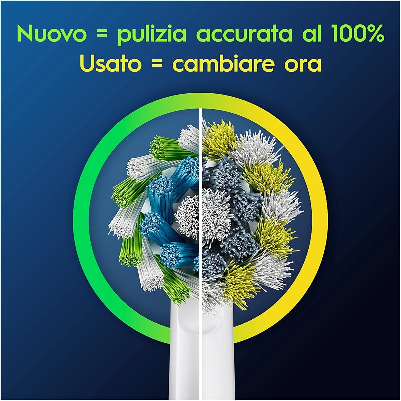 Testine di Ricambio Pro Cross Action, Bianche, 10 Ricambi