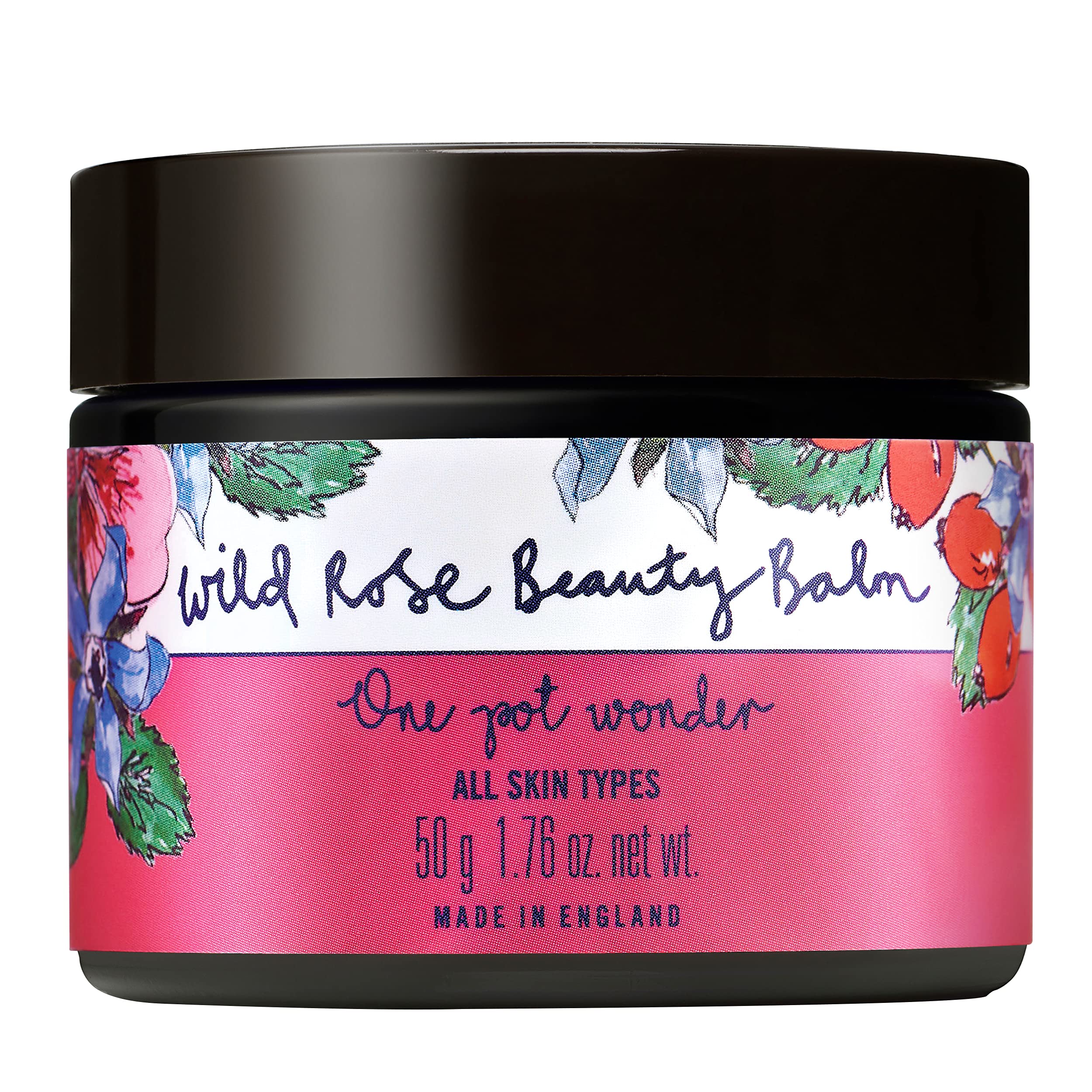 Neal's Yard Remedies Wild Rosehip Beauty Balm, Radiant & Nourished Skin, For All Skin Types, Cruelty-Free, 50g