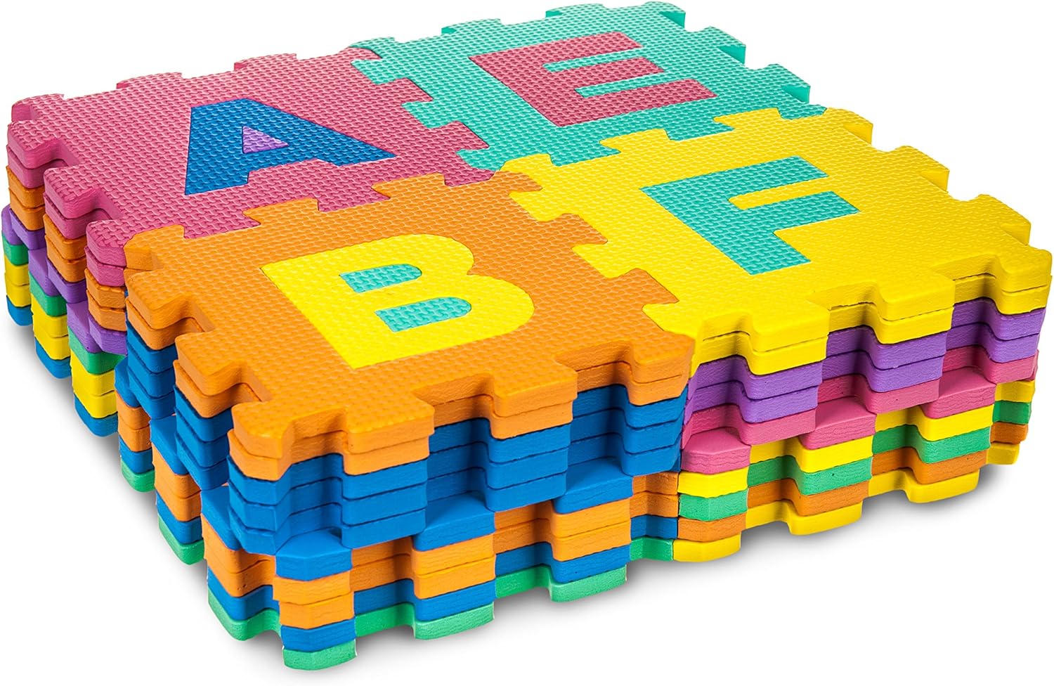 foam letters and numbers mat