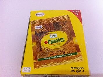 Samahan Ayurveda-Kräuter Ceylon Tee 50 paket