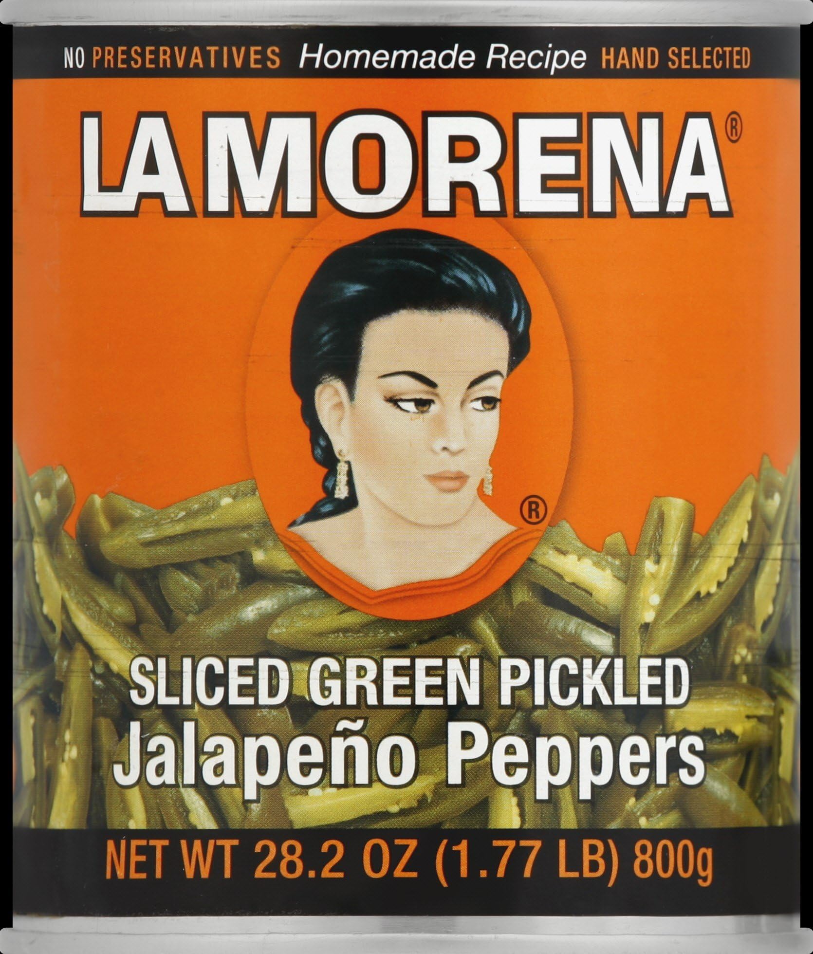La Morena Pepper Slcd Jalapeno44; 28.2 Oz. Case of 12