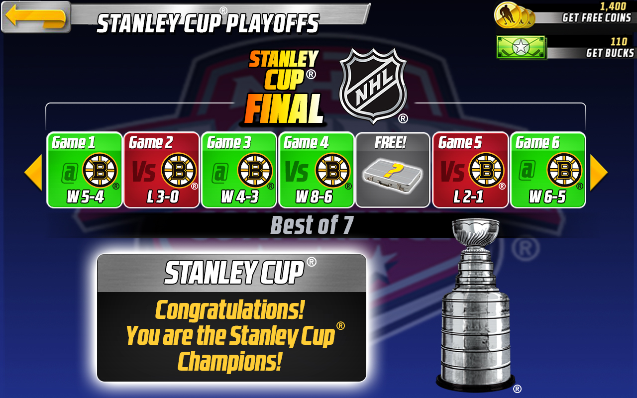 Big Win NHL Appstore for Android
