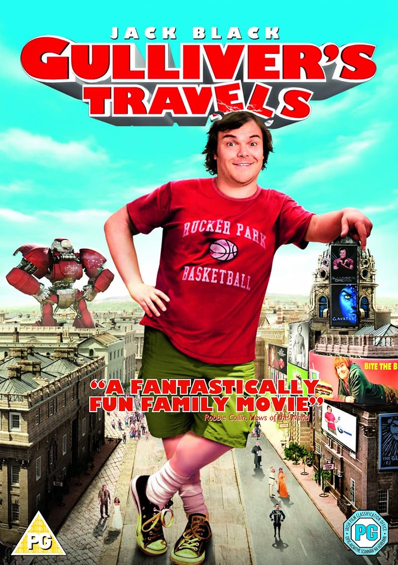 Gulliver's Travels Jack Black Twentieth Century Fox DVD Adventure Comedy Movie