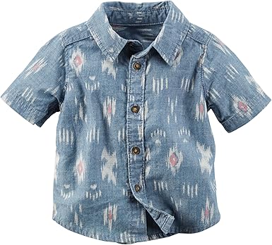 chambray baby shirt