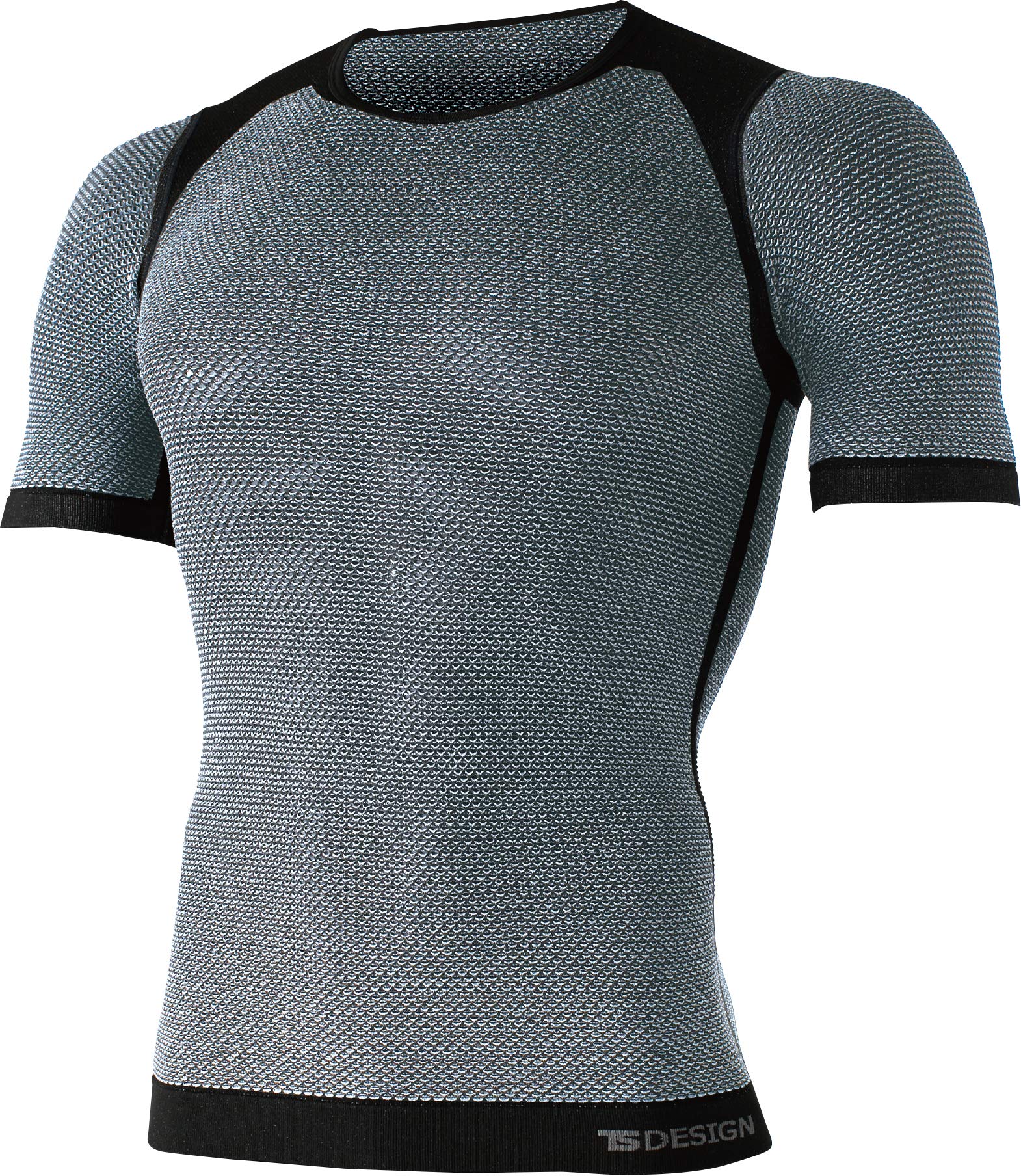 藤和(Towa) TS DESIGN(ティーエスデザイン) TS DRY ショートスリーブ 8045 25チャコールグレー フリーサイズ商品画像