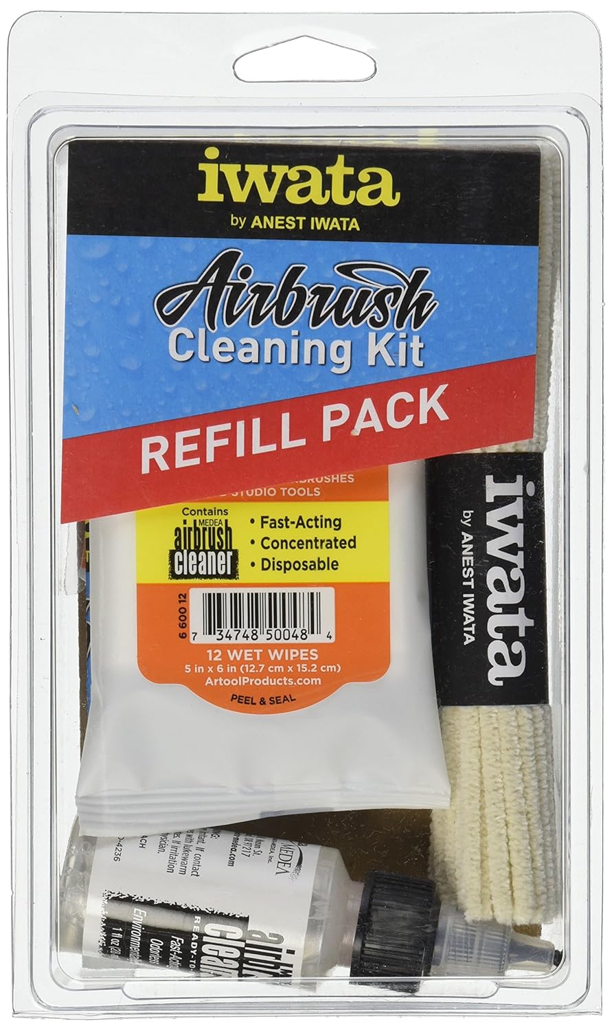 Iwata Airbrush Cleaning Kit Refill Pack Amazon.co.uk Toys & Games