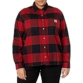 Carhartt Women's 105574 Women's Rugged Flex® Loose Fit Midweight Flanne