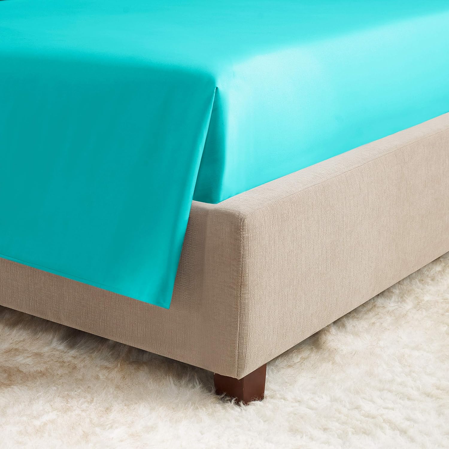 6 Piece Queen Sheets - Bed Sheets Queen Size – Bed Sheet Set Queen Size - 6 PC Sheets - Deep Pocket Queen Sheets Microfiber Queen Bedding Sets Hypoallergenic Sheets - Queen - Teal Blue: Home & Kitchen